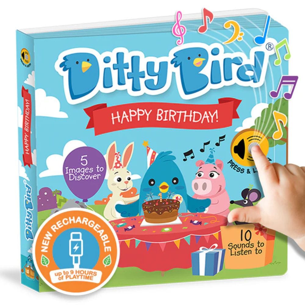 Ditty Bird Libro Musical Libro Interactivo Musical Happy Birthday - Ditty Bird DI011