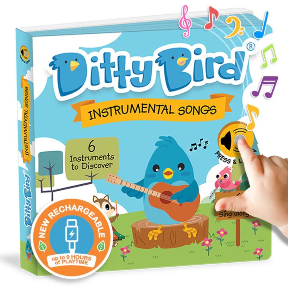Ditty Bird Libro Musical Libro Interactivo Musical Instrumental Songs - Ditty Bird DI005
