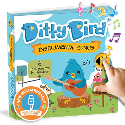 Ditty Bird Libro Musical Libro Interactivo Musical Instrumental Songs - Ditty Bird DI005