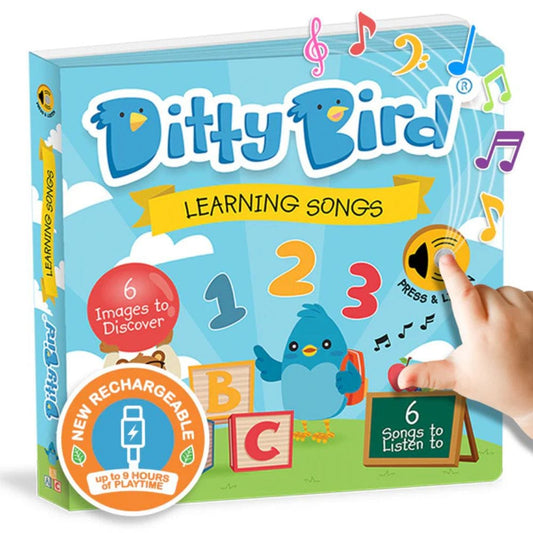 Ditty Bird Libro Musical Libro Interactivo Musical Learning Songs - Ditty Bird DI003