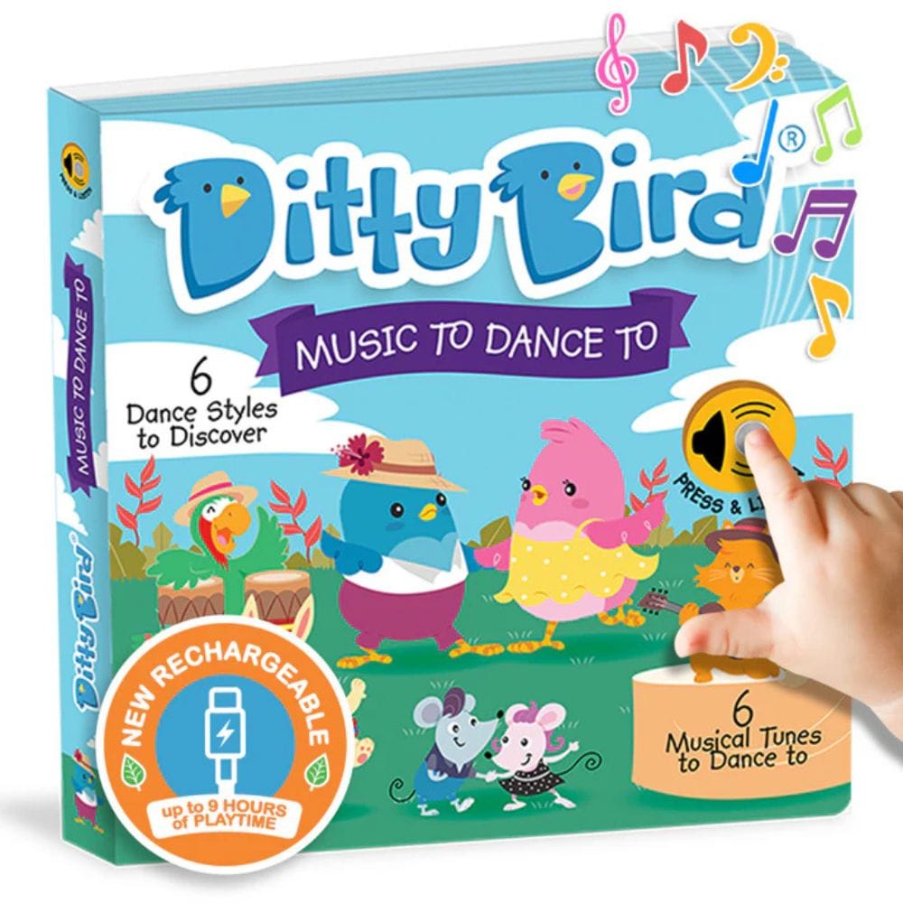 Ditty Bird Libro Musical Libro Interactivo Musical Music to dance to - Ditty Bird DI014
