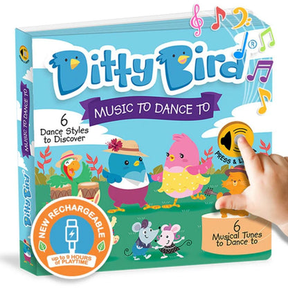 Ditty Bird Libro Musical Libro Interactivo Musical Music to dance to - Ditty Bird DI014