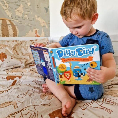 Ditty Bird Libro Musical Libro Interactivo Musical Safari Animal Sounds - Ditty Bird DI008