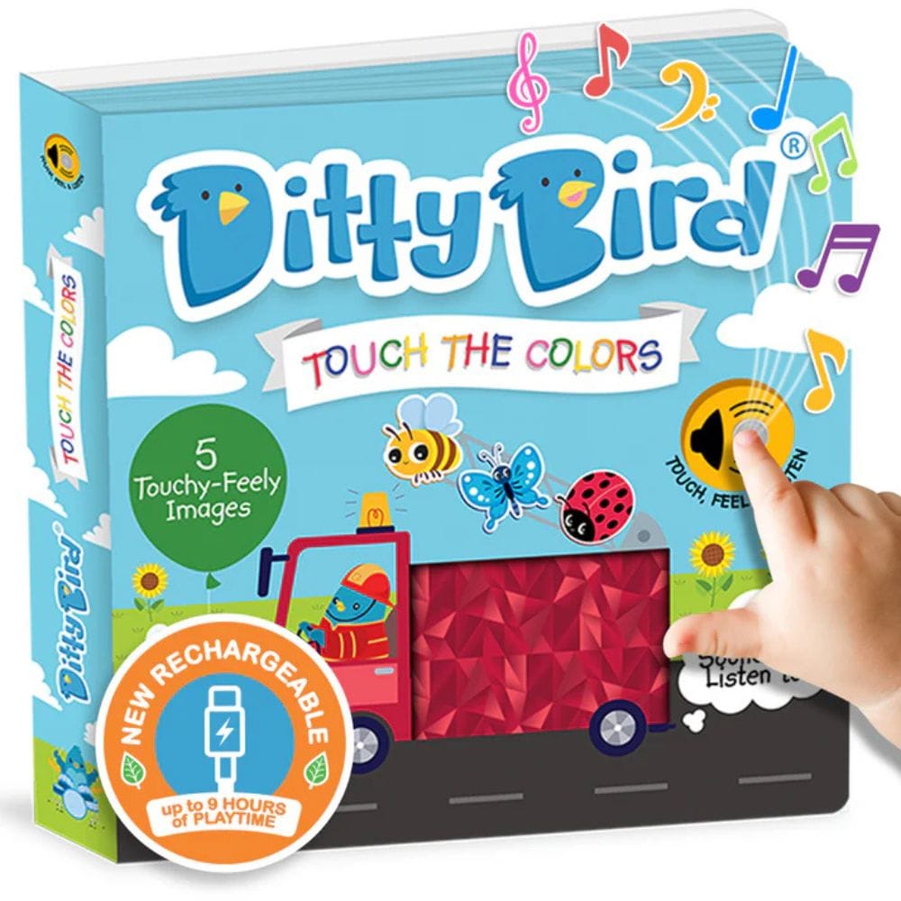 Ditty Bird Libro Musical Libro Interactivo Musical Touch the Colors - Ditty Bird DI035
