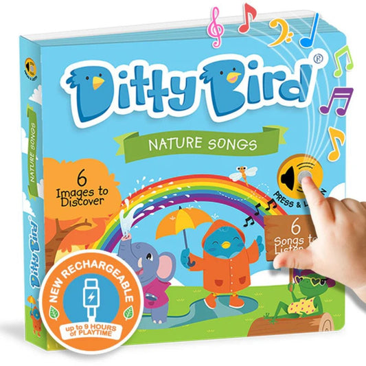 Ditty Bird Libro Musical Libro Interactivo Nature Songs - Ditty Bird 9781838206468