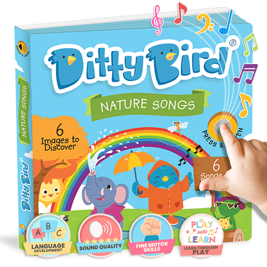 Ditty Bird Libro Musical Libro Interactivo Nature Songs - Ditty Bird 9781838206468