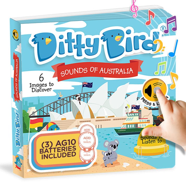 Ditty Bird Libro Musical Libro Musical Sounds of Australia - Ditty Bird DI020UC