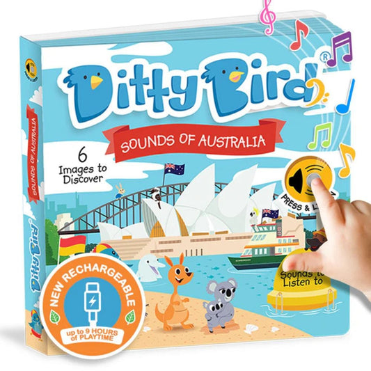 Ditty Bird Libro Musical Libro Musical Sounds of Australia - Ditty Bird DI020UC