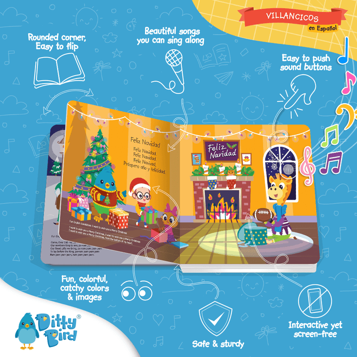 Ditty Bird Libro Musical Libro Musical Villancicos - Ditty Bird DI026UC