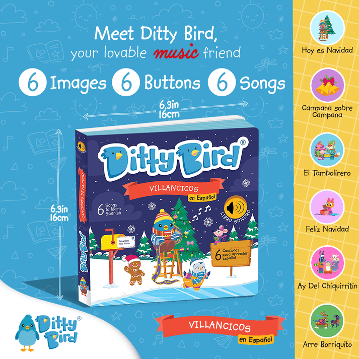 Ditty Bird Libro Musical Libro Musical Villancicos - Ditty Bird DI026UC