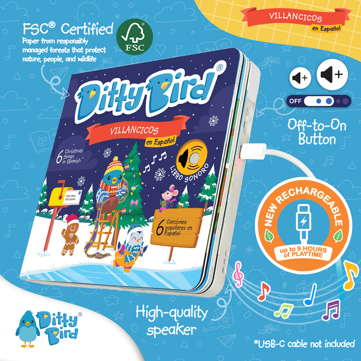 Ditty Bird Libro Musical Libro Musical Villancicos - Ditty Bird DI026UC