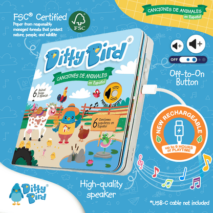 Ditty Bird Libro Musical Pack Libros interactivos y musicales - Dittybird