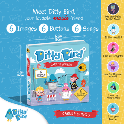 Ditty Bird Libros Libro Interactivo Musical Career Songs DI024