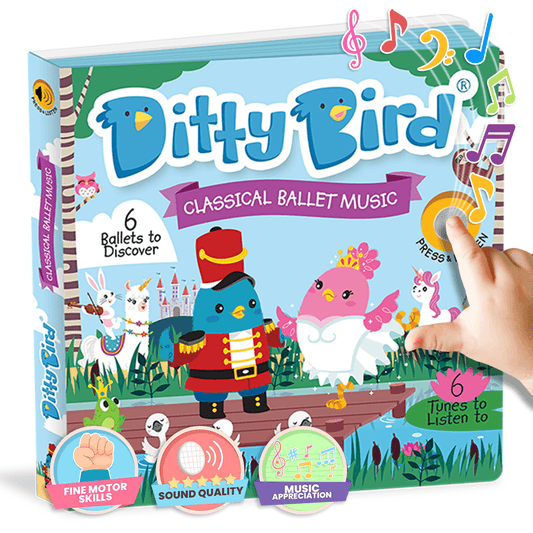 Ditty Bird Libros Libro Interactivo Musical Classical Ballet DI019