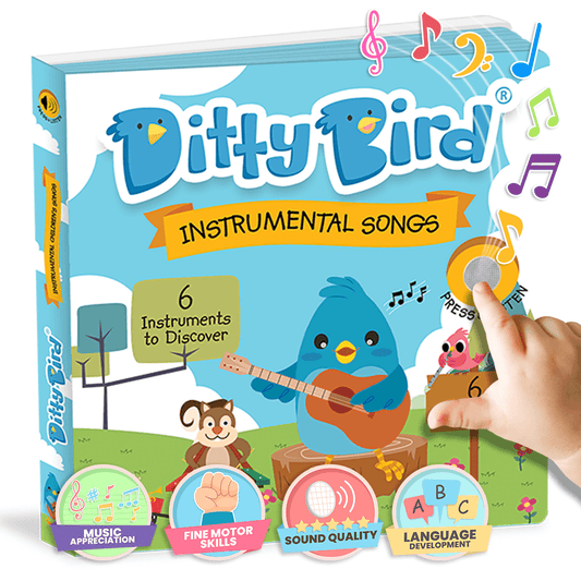 Ditty Bird Libros Libro Interactivo Musical Instrumental Songs DI005
