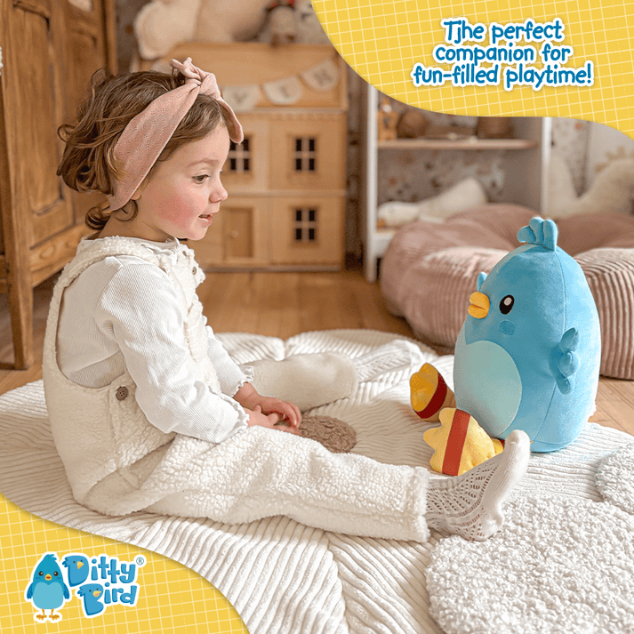 Ditty Bird Peluches Peluche Ditty Bird Squishy Plush - Ditty Bird PLUSH DB 30