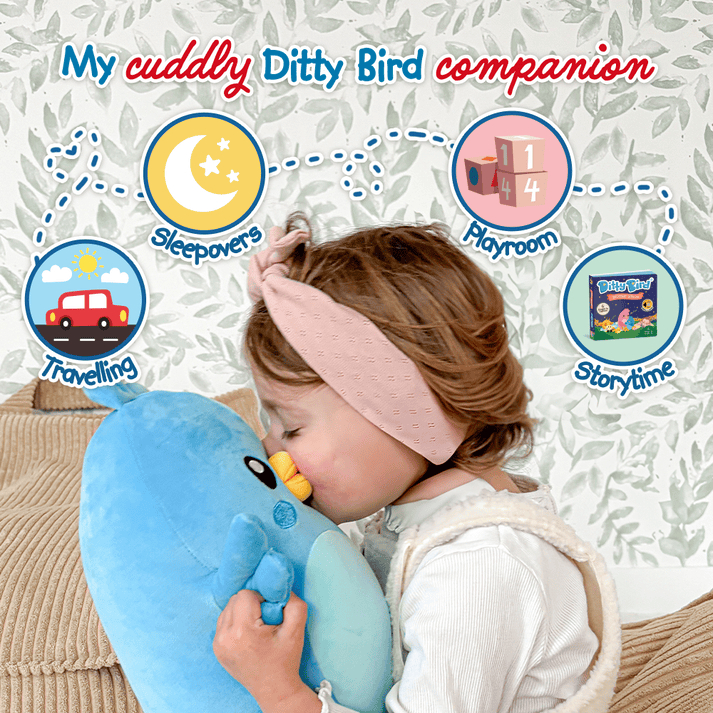 Ditty Bird Peluches Peluche Ditty Bird Squishy Plush - Ditty Bird PLUSH DB 30