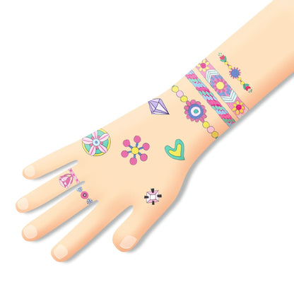 Djeco Accesorios Tatuajes temporales Las joyas de Jenni - Design by Djeco DJ09587