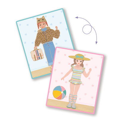 DJECO Arte / Manualidades Juego Magnético Inzebox Dressing – Vestir y Combinar-  DJECO DJ03073
