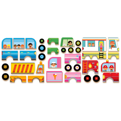 DJECO Arte / Manualidades Juego Magnético Inzebox Vehicles – Vehículosr-  DJECO DJ03074