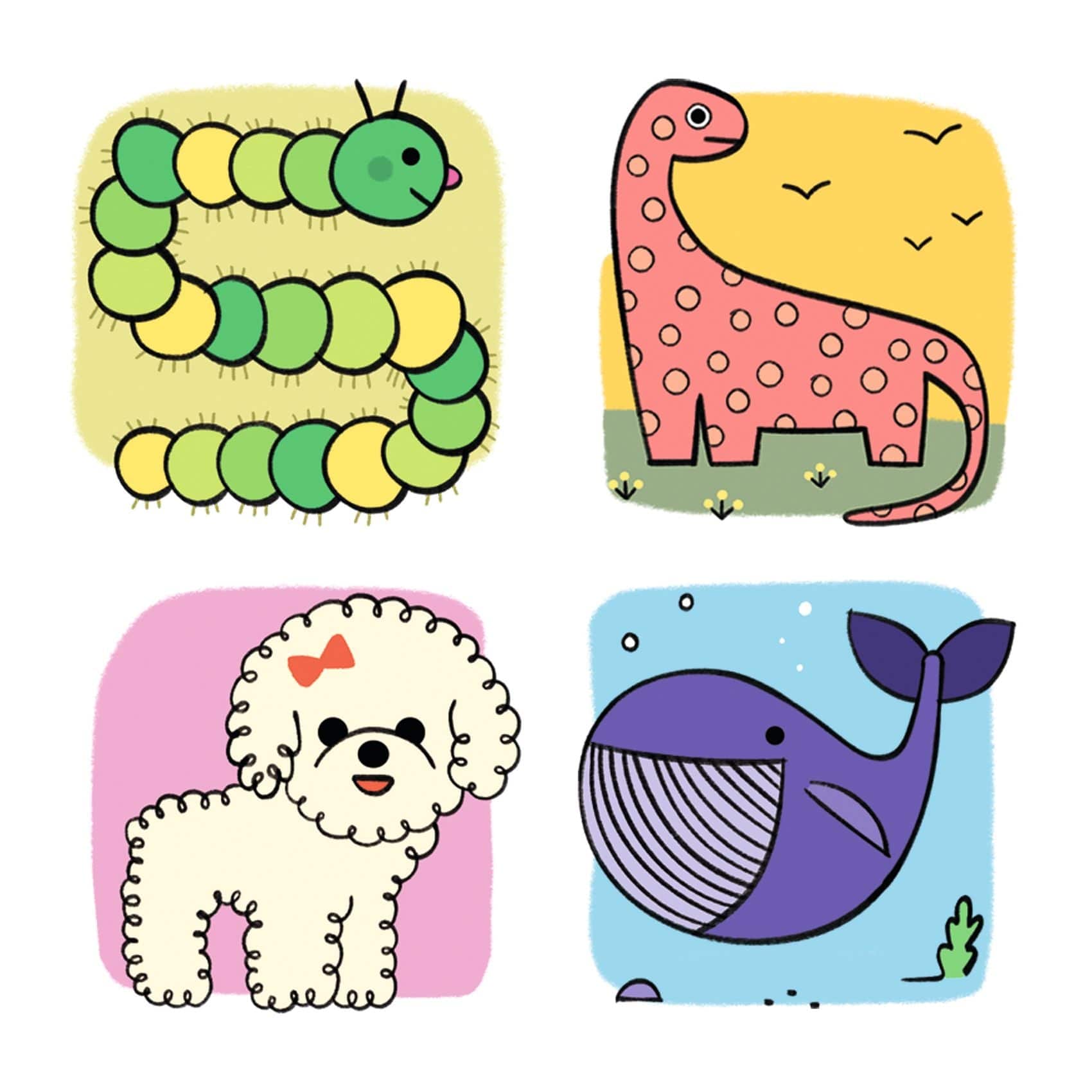 Djeco Arte / Manualidades Set de dibujo Paso a Paso Lama & Co - Djeco DJ08269