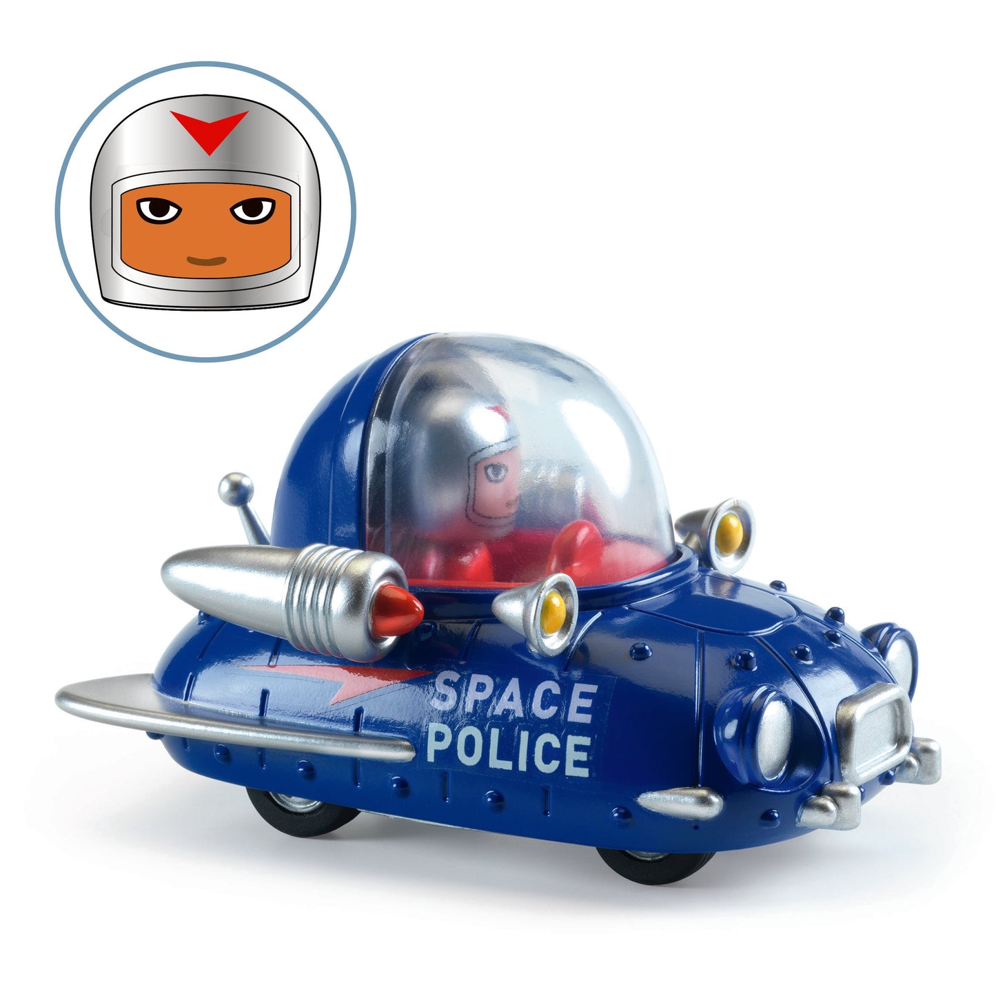 Djeco Auto Auto Crazy Motors Space Police – Patrulla Espacial - Djeco DJ05457