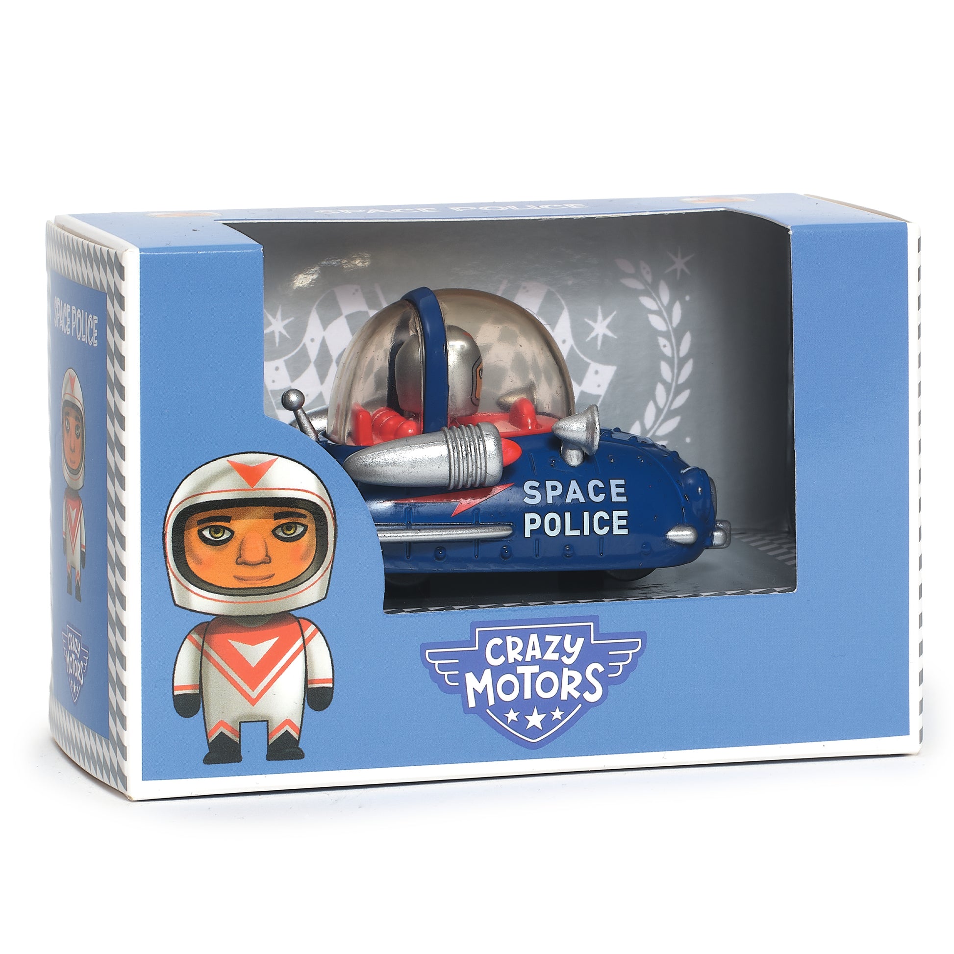 Djeco Auto Auto Crazy Motors Space Police – Patrulla Espacial - Djeco DJ05457