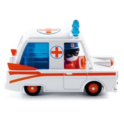 DJECO Auto Autos locos Ambulancia Rápida - Djeco DJ05468