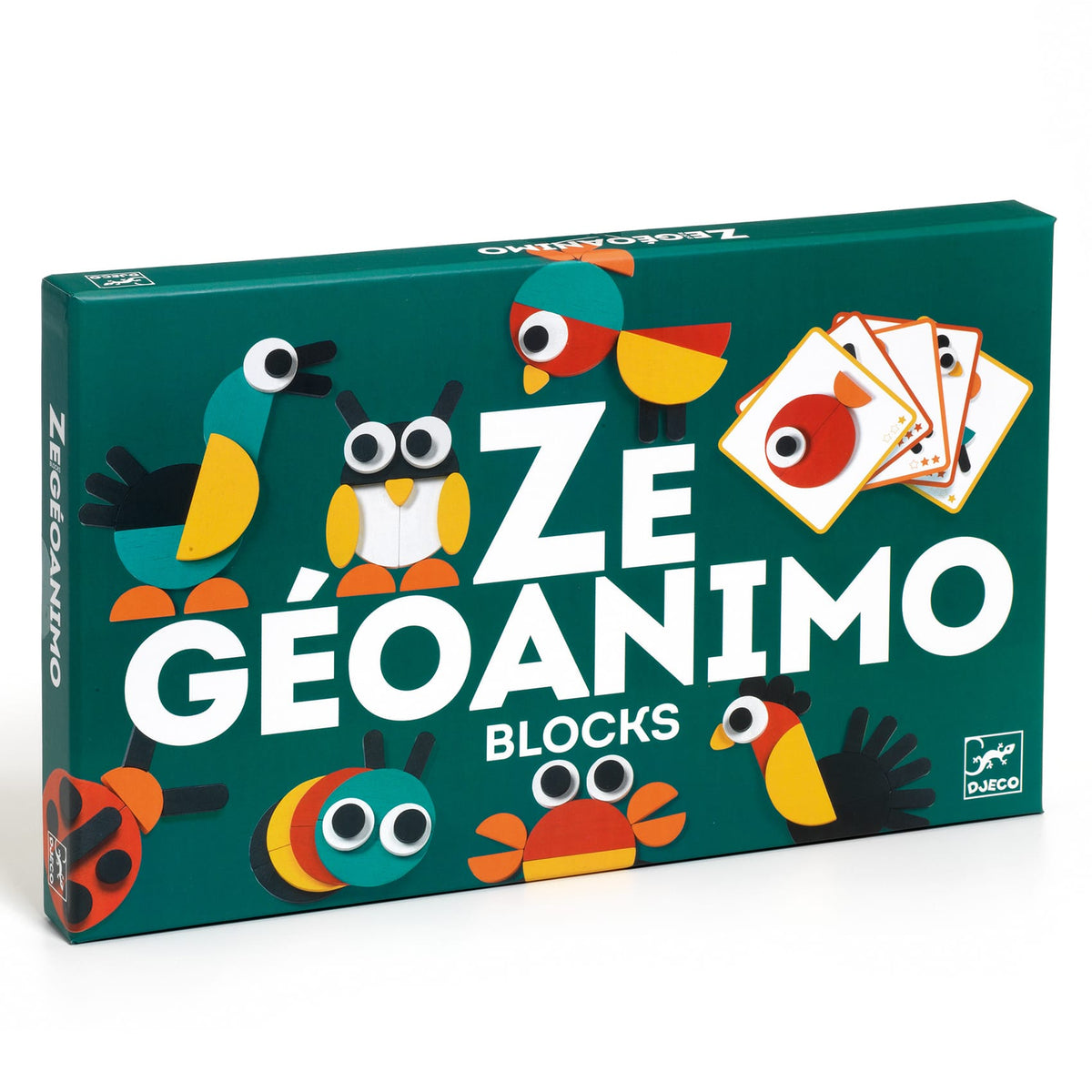 DJECO Bloques / Construcción Juego de Construcción Ze Geoanimo DJ06432