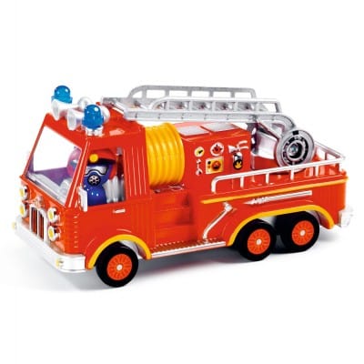 DJECO Camión Camión de bomberos Capitán Fuego - Djeco DJ05469