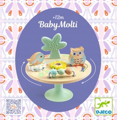 DJECO Destreza y Habilidades Juego de Actividades BabyMolti - Djeco DJ06147