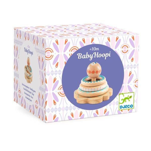DJECO Destreza y Habilidades Juego de encaje BabyHoopi DJ06148