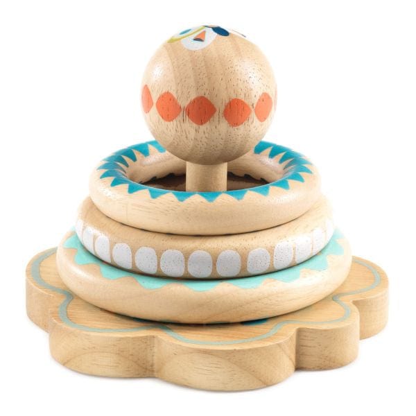 DJECO Destreza y Habilidades Juego de encaje BabyHoopi DJ06148