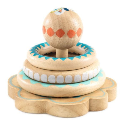 DJECO Destreza y Habilidades Juego de encaje BabyHoopi DJ06148