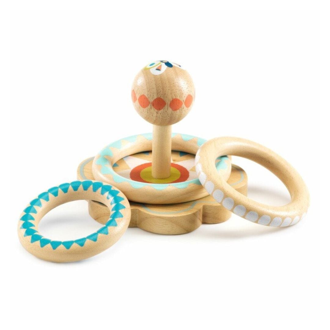 DJECO Destreza y Habilidades Juego de encaje BabyHoopi DJ06148