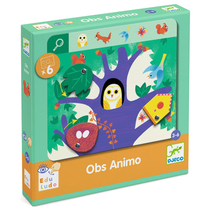 Djeco Destreza y Habilidades Juego de Observación Animo - Djeco DJ08236