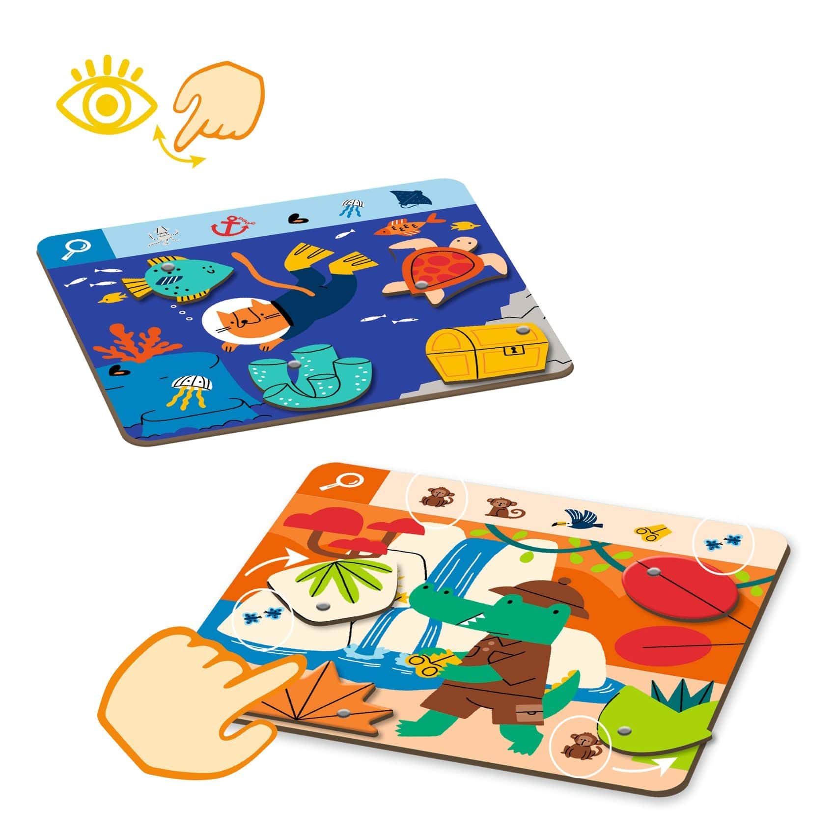 Djeco Destreza y Habilidades Juego de Observación Explore - Djeco DJ08235