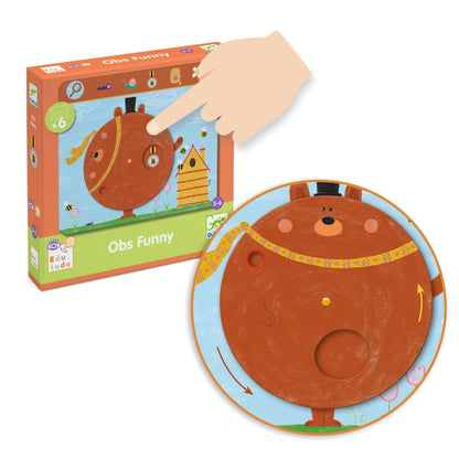 Djeco Destreza y Habilidades Juego de Observación Funny - Djeco DJ08237