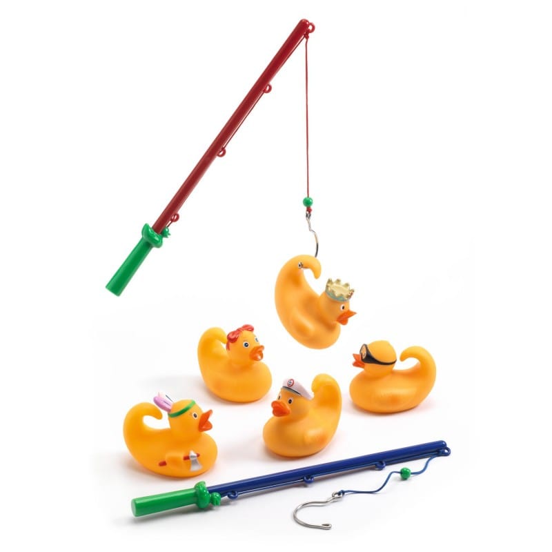 DJECO Destreza y Habilidades Juego de Pesca Patos