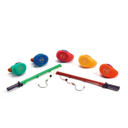 DJECO Destreza y Habilidades Juego de Pesca Patos colores DJ02115