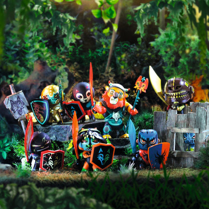 Djeco Figuras de colección Figura Arty Toys Ze Furious – Guerrero Animal Djeco DJ06917