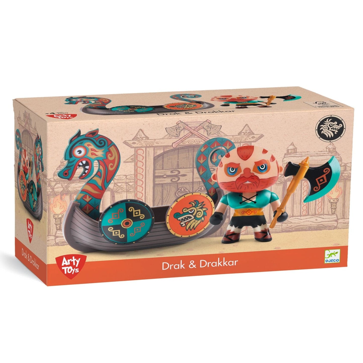 Djeco Figuras de colección Figura coleccionable Drak & Drakkar de Art Toys - Djeco DJ06849