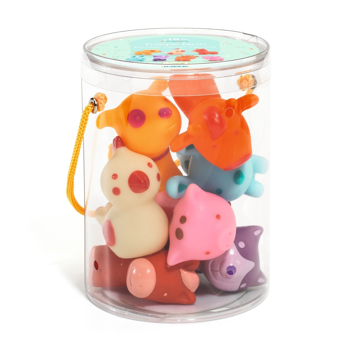 DJECO Figuras de colección Pack de juguetes de animales de granja DJ09116