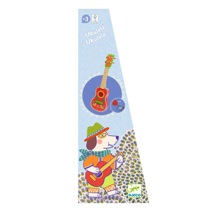 Djeco Instrumentos musicales Guitarra Ukelele Animambo - Djeco DJ06013