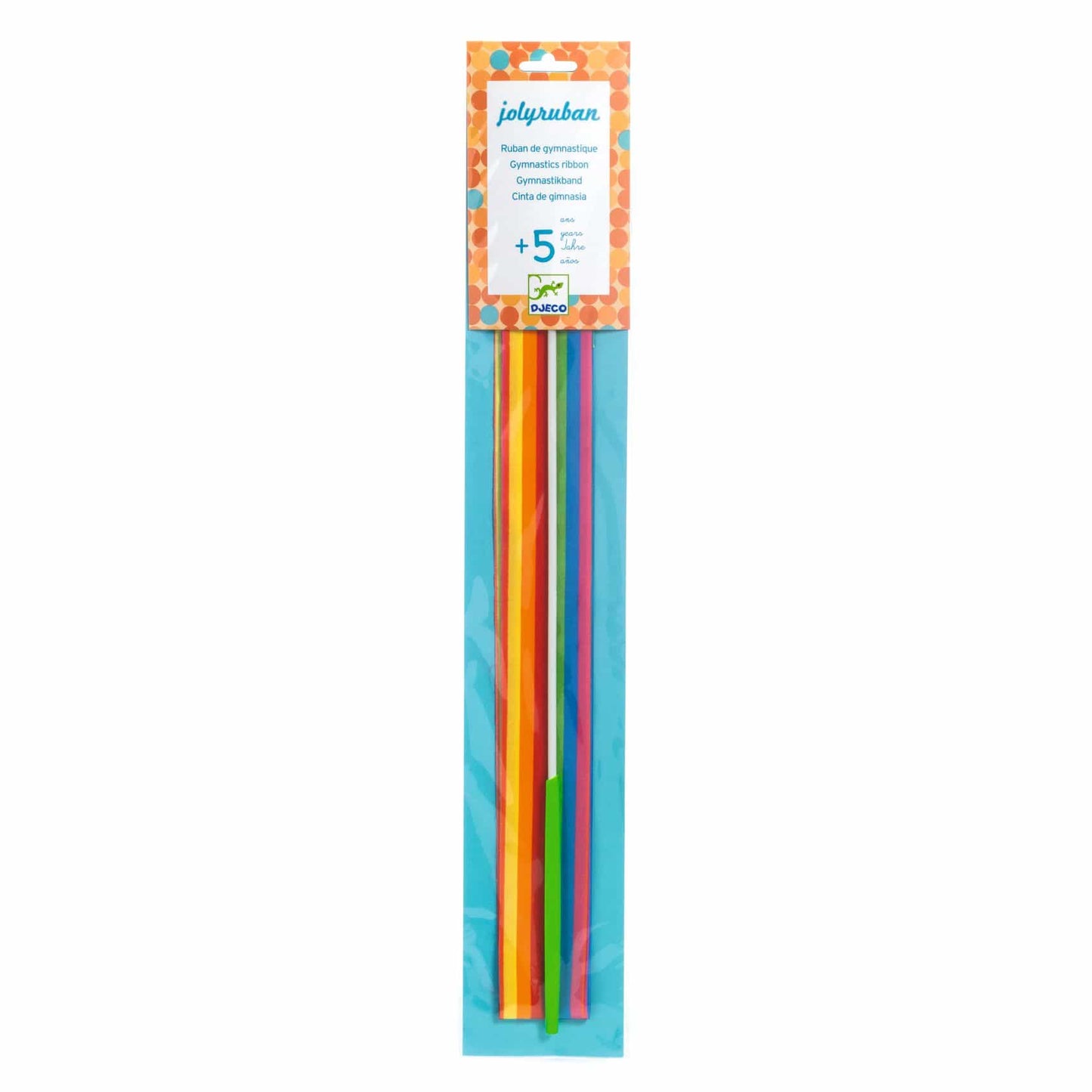 DJECO Juegos de Exterior Cinta Gimnasia Jolyruban DJ02041
