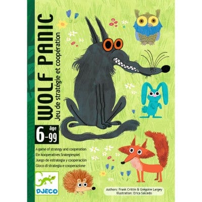 DJECO Juegos de memoria y lógica Juego de lógica Pánico del lobo - Djeco DJ05080