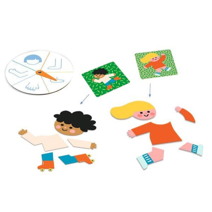DJECO Juegos de memoria y lógica Lotería Bodyco DJ08267