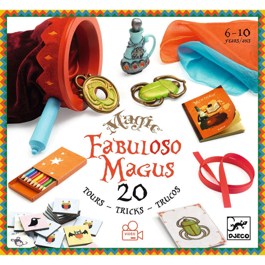 DJECO Juegos de mesa Box Mágico Fabuloso Mago DJ09962