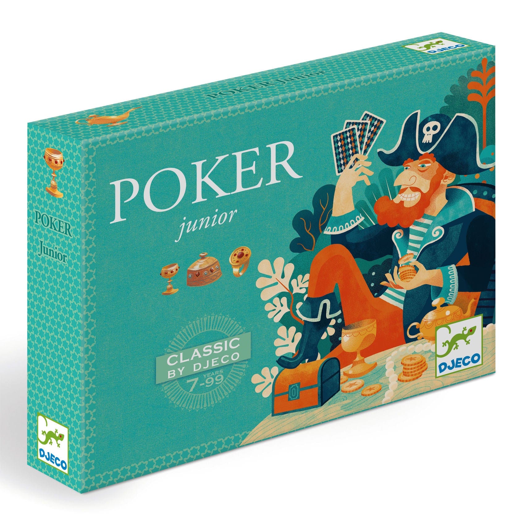Djeco Juegos de mesa Juego clásico de Pocker Junior DJ05236