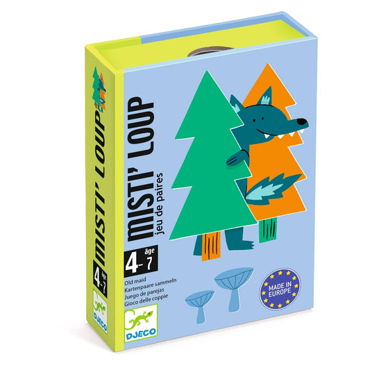 Djeco Juegos de mesa Juego de cartas Misti'Loup DJ05078
